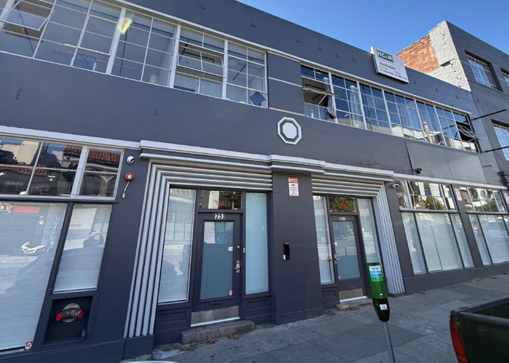1251-1255 Howard Street storefront exterior