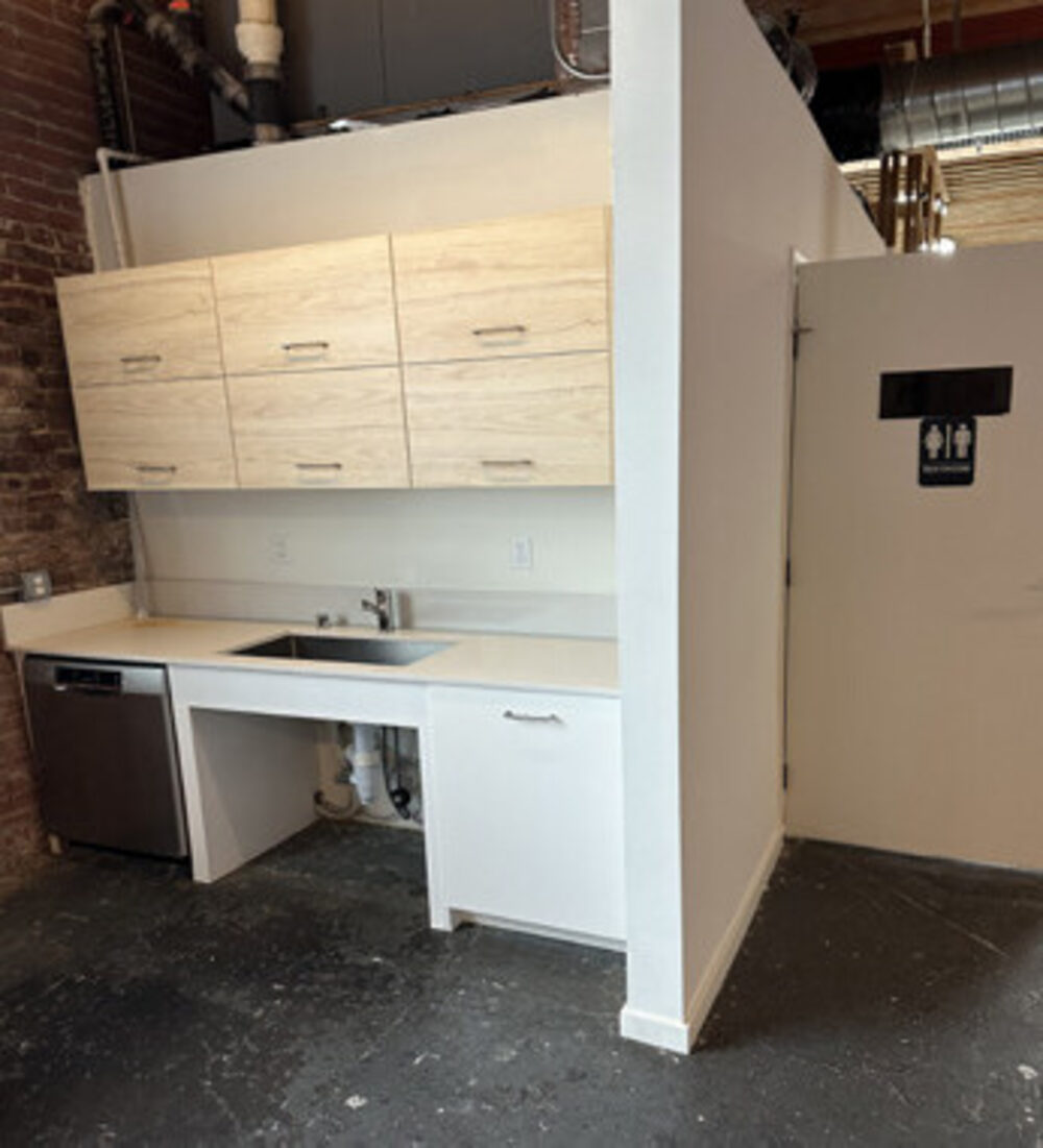 1261-1263 Howard Street kitchen area