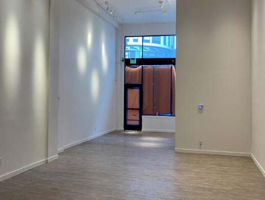 1545 Mission Street ground floor space with hardwood floors
