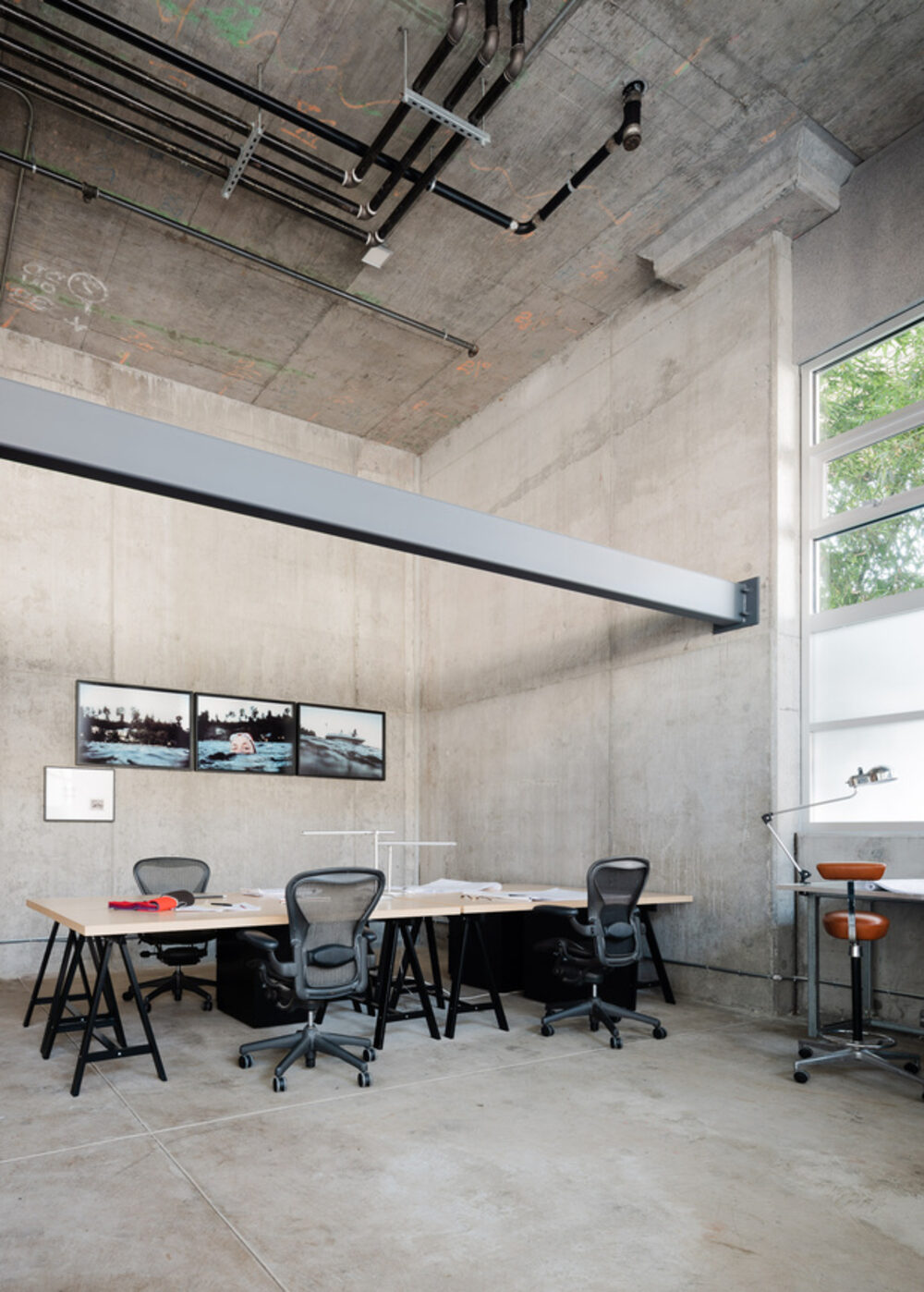 901 20th Street workspace with high ceilings