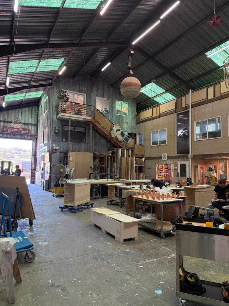1339 Yosemite Avenue warehouse with 30-foot ceilings